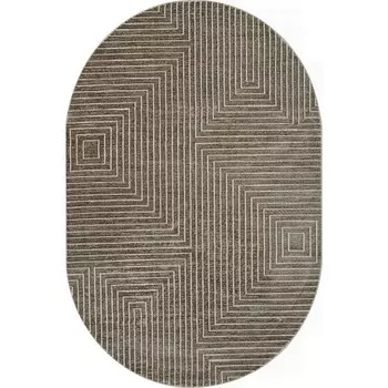Ковёр овальный Valentis Sirocco, размер 200x290 см, цвет brown/beige