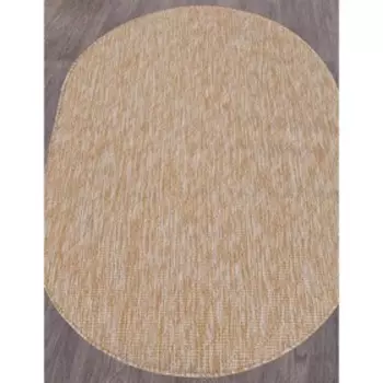 Ковёр овальный Vegas S112, размер 160x230 см, beige