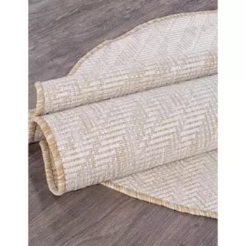 Ковёр овальный Vegas s112, размер 80x150 см, цвет cream