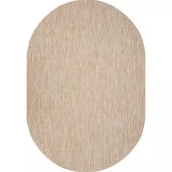 Ковёр овальный Vegas S113, размер 100x200 см, цвет beige