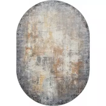 Ковёр овальный Zumma, размер 200x400 см, дизайн orange