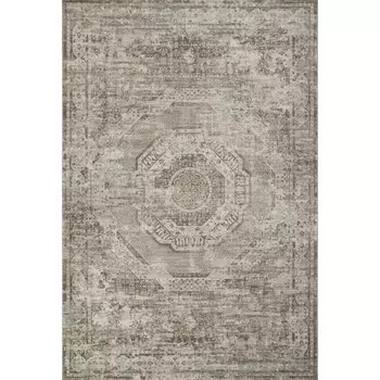 Ковёр прямоугольный Afina, размер 200x290 см, дизайн brown/beige