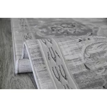 Ковёр прямоугольный Amatis Lux 36546A, размер 200x290 см, цвет grey / grey