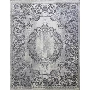 Ковёр прямоугольный AMATIS LUX, размер 250x500 см, дизайн grey/l.grey