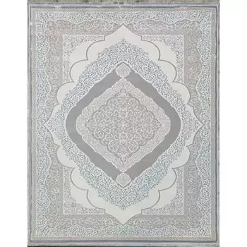 Ковёр прямоугольный Amber 36846A, размер 200x290 см, цвет l.grey / blue