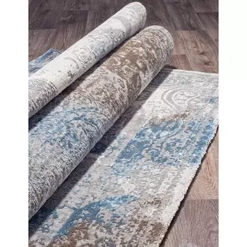 Ковёр прямоугольный Armina 03879A, размер 400x500 см, цвет blue / blue