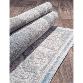 Ковёр прямоугольный Armina 03880A, размер 240x400 см, цвет blue / blue