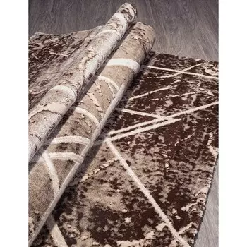 Ковёр прямоугольный Armina 04035b, размер 160x230 см, цвет dark brown