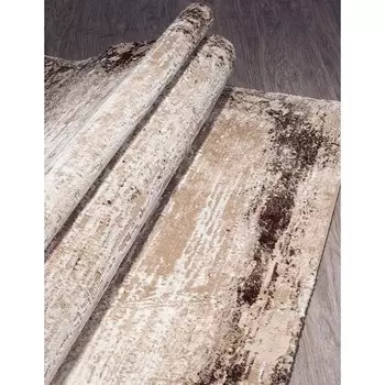 Ковёр прямоугольный Armina 04040b, размер 160x230 см, цвет dark brown