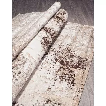 Ковёр прямоугольный Armina 04047b, размер 160x230 см, цвет dark brown