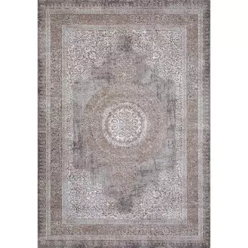 Ковёр прямоугольный Armina 04073C, размер 160х230 см, цвет grey / brown