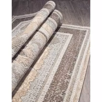 Ковёр прямоугольный Karmen Hali Armina, размер 240x340 см, цвет grey/brown