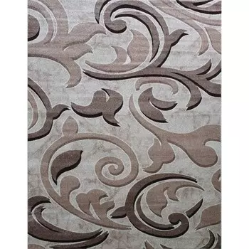 Ковёр прямоугольный AVRORA, размер 120x170 см, дизайн beige/cream