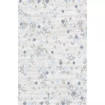 Ковёр прямоугольный Bella 555, размер 200х400 см, цвет cokme_krem/d.grey