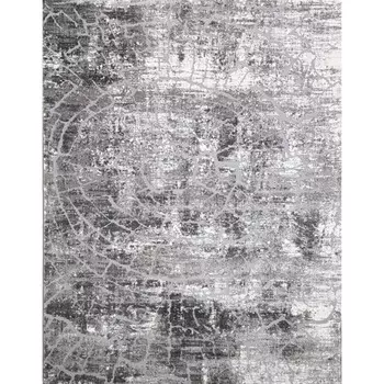 Ковёр прямоугольный Canyon, размер 80x170 см, дизайн silver/silver