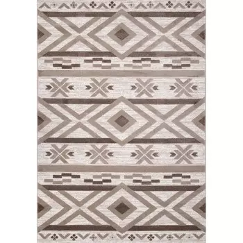 Ковёр прямоугольный Efor Eclipse, размер 160x230 см, цвет white/white