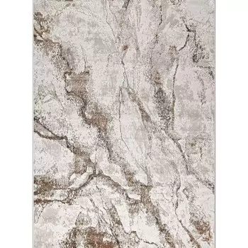 Ковёр прямоугольный Eliza 38552A, размер 83x150 см, цвет grey fls/cream fls