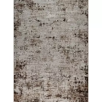Ковёр прямоугольный Eliza 38554A, размер 200x400 см, цвет brown fls/cream fl