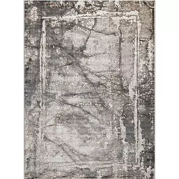 Ковёр прямоугольный Eliza 38557A, размер 83x150 см, цвет grey fls/beige fls