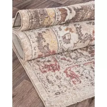 Ковёр прямоугольный Fenix 31560, размер 190x120 см, цвет 681 brown