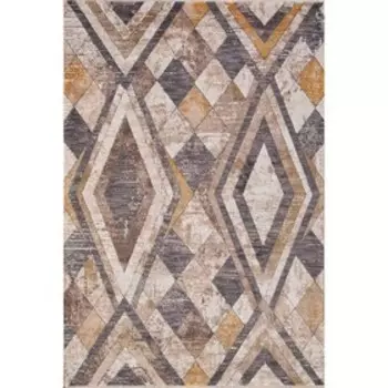 Ковёр прямоугольный Fenix o0198, размер 340x240 см, цвет 95 grey