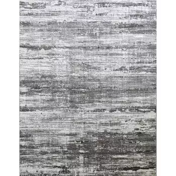 Ковёр прямоугольный FRESCO, размер 100x200 см, дизайн silver/silver