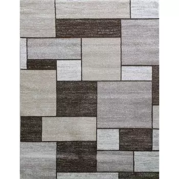 Ковёр прямоугольный FRESCO, размер 100x200 см, дизайн beige/l.beige