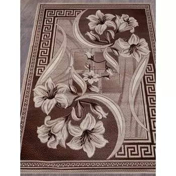 Ковёр прямоугольный Gavana d187, размер 80x150 см, цвет beige