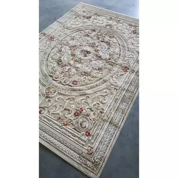 Ковёр прямоугольный Genova 38068, размер 200x400 см, цвет 626260