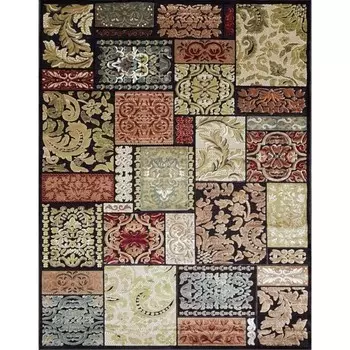 Ковёр прямоугольный Genova 38257, размер 135x195 см, цвет 727270