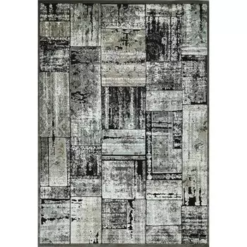 Ковёр прямоугольный Genova 38405, размер 240x340 см, цвет 757570