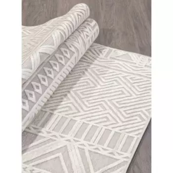 Ковёр прямоугольный Genova 938558, размер 200x290 см, цвет 696962