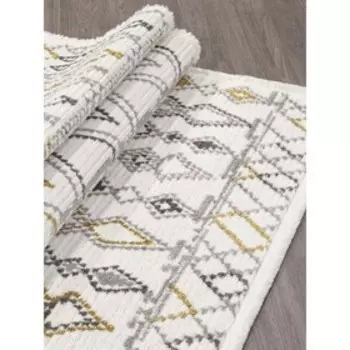 Ковёр прямоугольный Joli a932aw, размер 160x230 см, цвет p.white/antracite