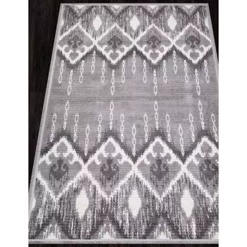 Ковёр прямоугольный Joli a949aq, размер 160x230 см, цвет p.white-l.grey