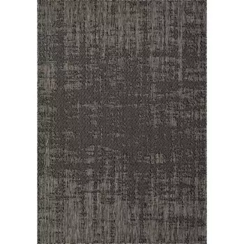 Ковёр прямоугольный Kair, размер 100x200 см, дизайн black-gray