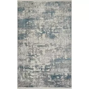 Ковёр прямоугольный Kardelen Marmaris, размер 145x300 см, цвет gry/blue