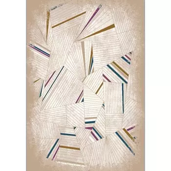 Ковёр прямоугольный Karmen Hali Panama, размер 78x150 см, цвет brown/brown