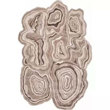 Ковёр прямоугольный Karmen Hali Safir, размер 78x150 см, цвет brown/brown