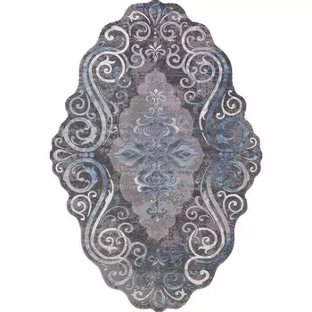 Ковёр прямоугольный Karmen Hali Safir, размер 234x340 см, цвет blue/blue