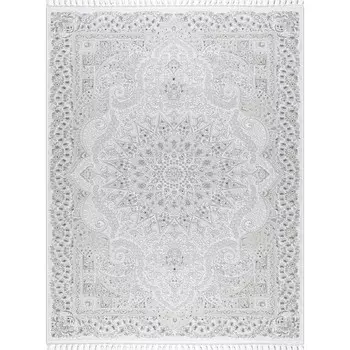 Ковёр прямоугольный Kirmanshah 38650A, размер 250x350 см, цвет white/white