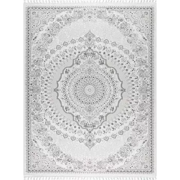 Ковёр прямоугольный Kirmanshah 38861A, размер 150x300 см, цвет white/white