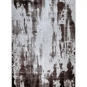 Ковёр прямоугольный Kleopatra 37107A, размер 150x300 см, цвет brown/d.beige