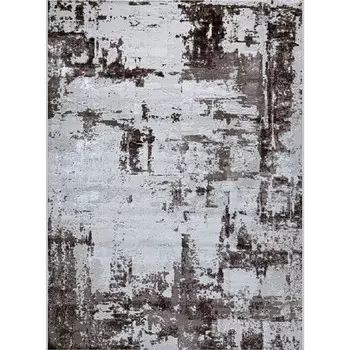 Ковёр прямоугольный Kleopatra 37342A, размер 100x200 см, цвет brown/d.beige