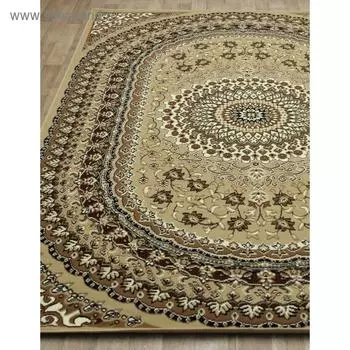 Ковёр прямоугольный Laguna d504, размер 150x190 см, цвет beige