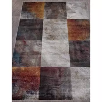 Ковёр прямоугольный London d818, размер 240x340 см, цвет gray-red