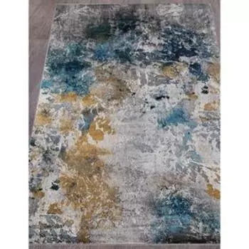 Ковёр прямоугольный London d822, размер 120x180 см, цвет gray-blue