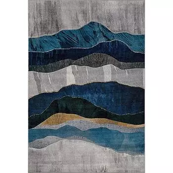 Ковёр прямоугольный London d826, размер 200x300 см, цвет gray-blue