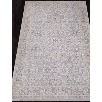 Ковёр прямоугольный Lysandra Hali Petra, размер 230x160 см, цвет light gray