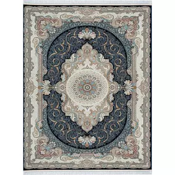 Ковёр прямоугольный Mashad 1500 G139, размер 80x150 см, цвет d.blue