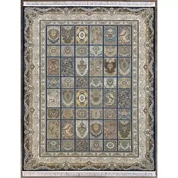 Ковёр прямоугольный Mashad 1500 G144, размер 250x350 см, цвет d.blue